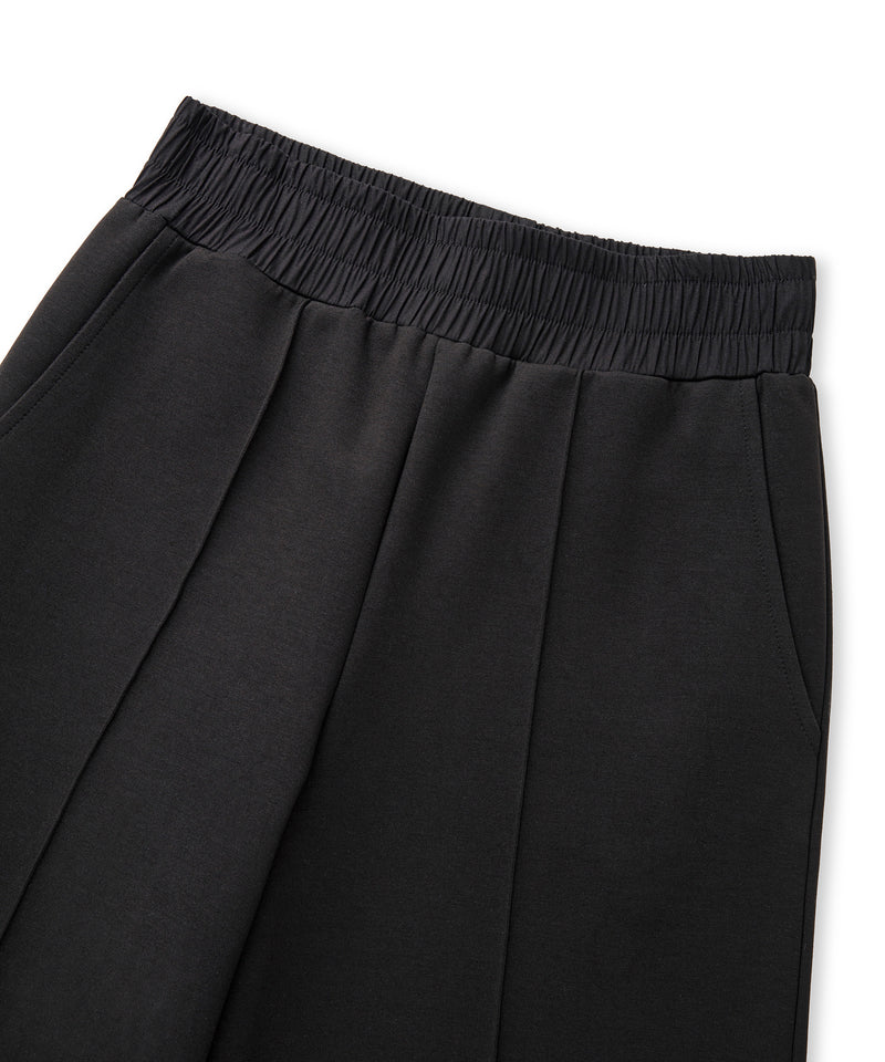 Ipekyol Elastic Waist Wide-Leg Trousers Black