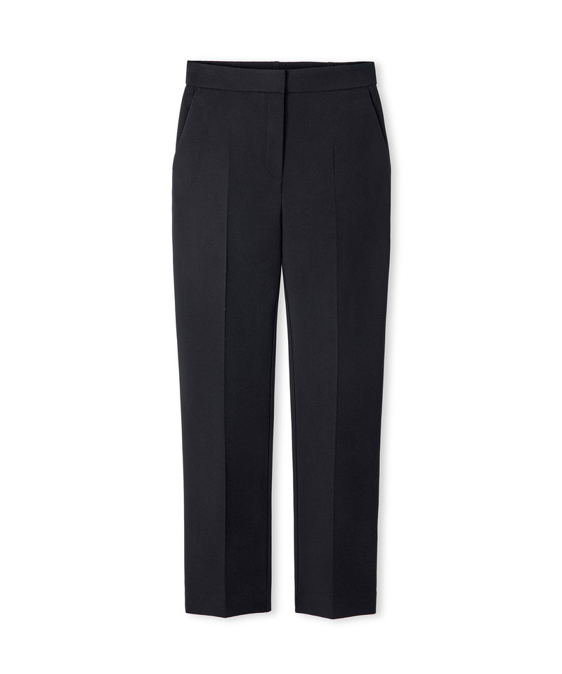 Ipekyol Elastic-Back Cigarette Trousers Black