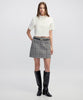 Ipekyol Checked Mini Skirt Black