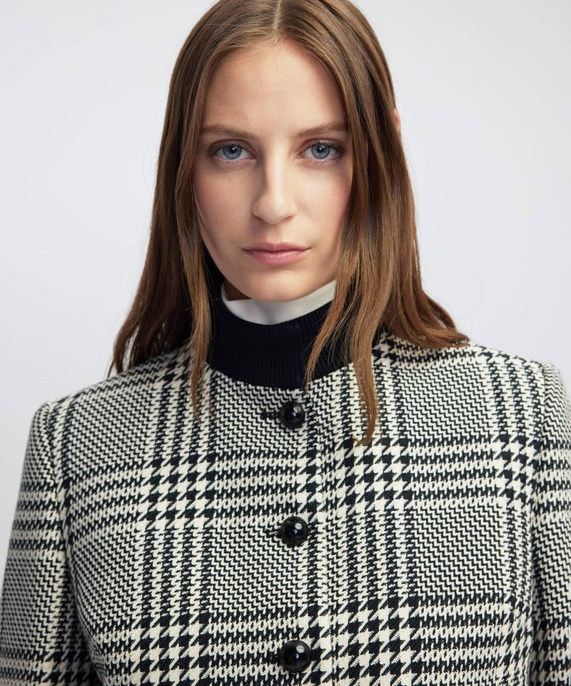 Ipekyol Checked Jacket Black