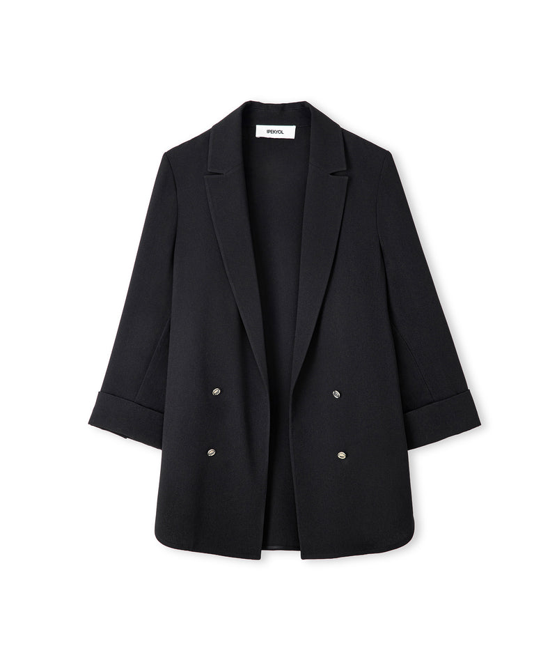 Ipekyol Unlined Jacket With Buttons Black
