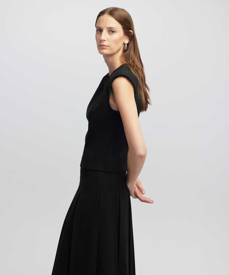 Ipekyol Blouse With Shoulder Pads Black