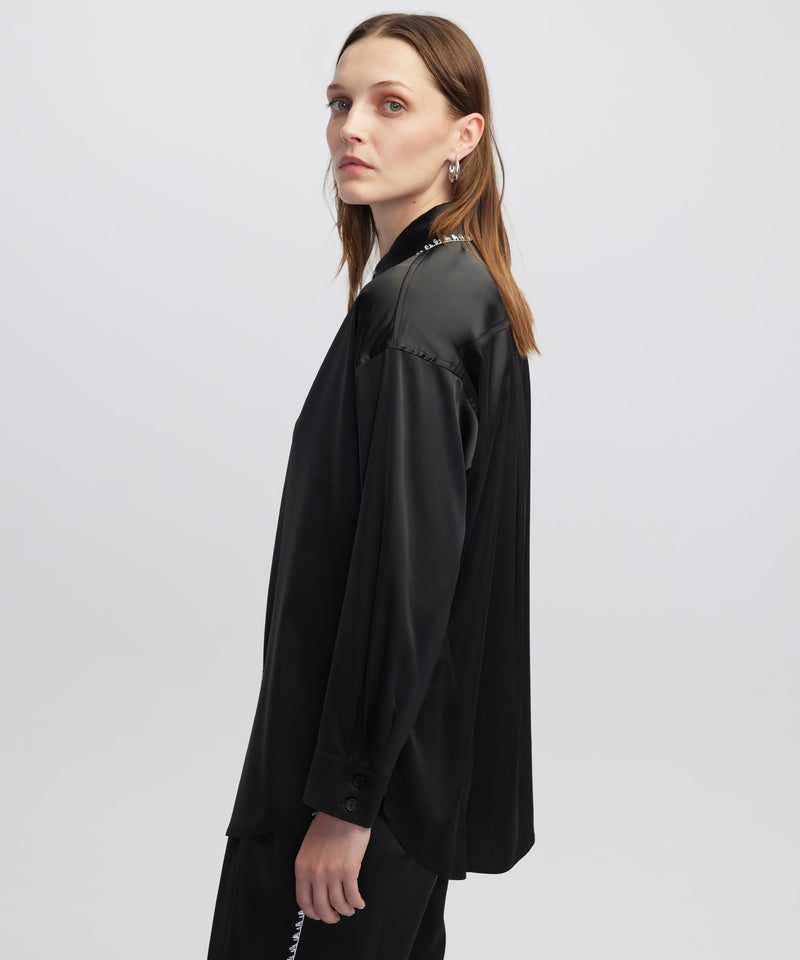 Ipekyol Strass-Trim Blouse Black