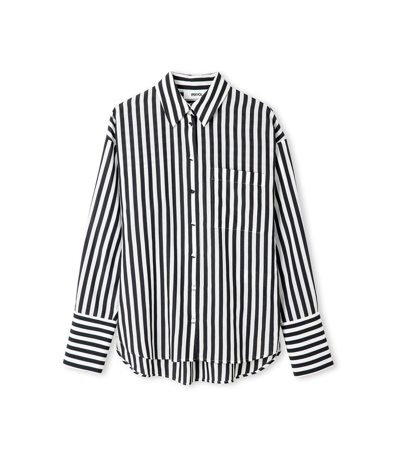Ipekyol Stripe Shirt Black