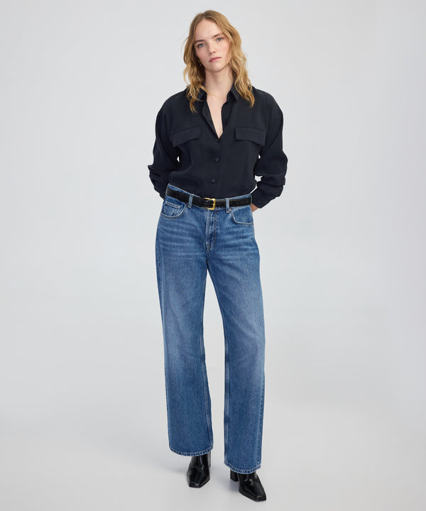 Ipekyol Flap Pocket Shirt Black