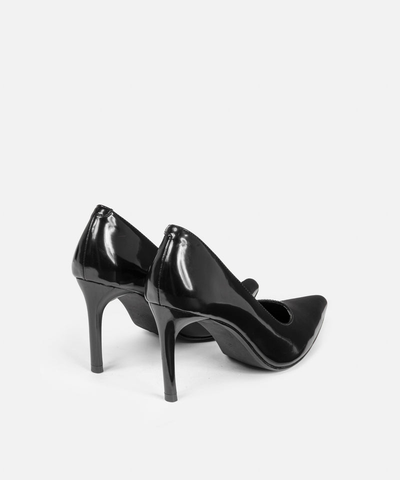 Ipekyol Leather-Effect Heels Black