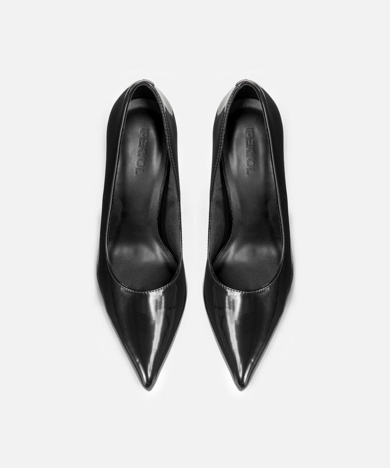 Ipekyol Leather-Effect Heels Black