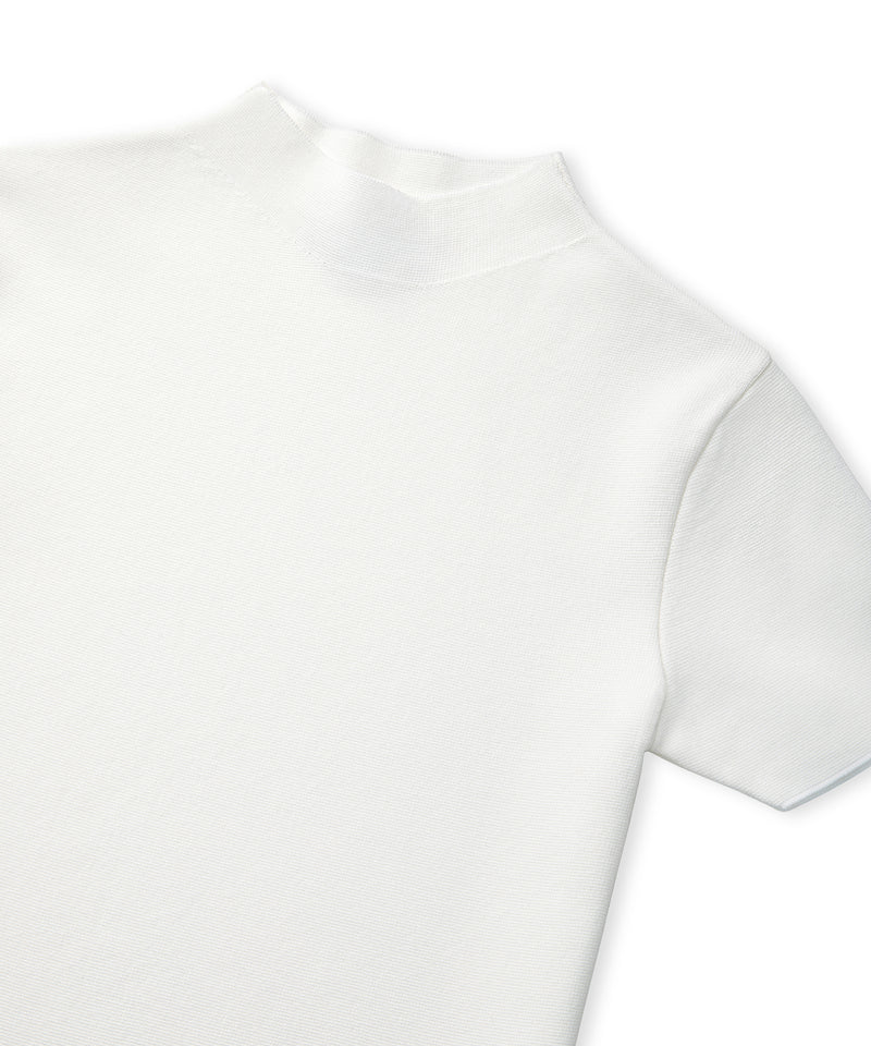 Ipekyol High-Neck Knit Top Ecru