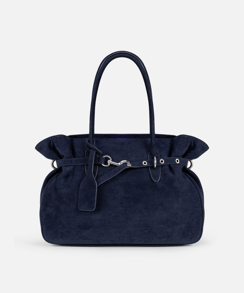 Ipekyol Metal Buckle Bag Navy