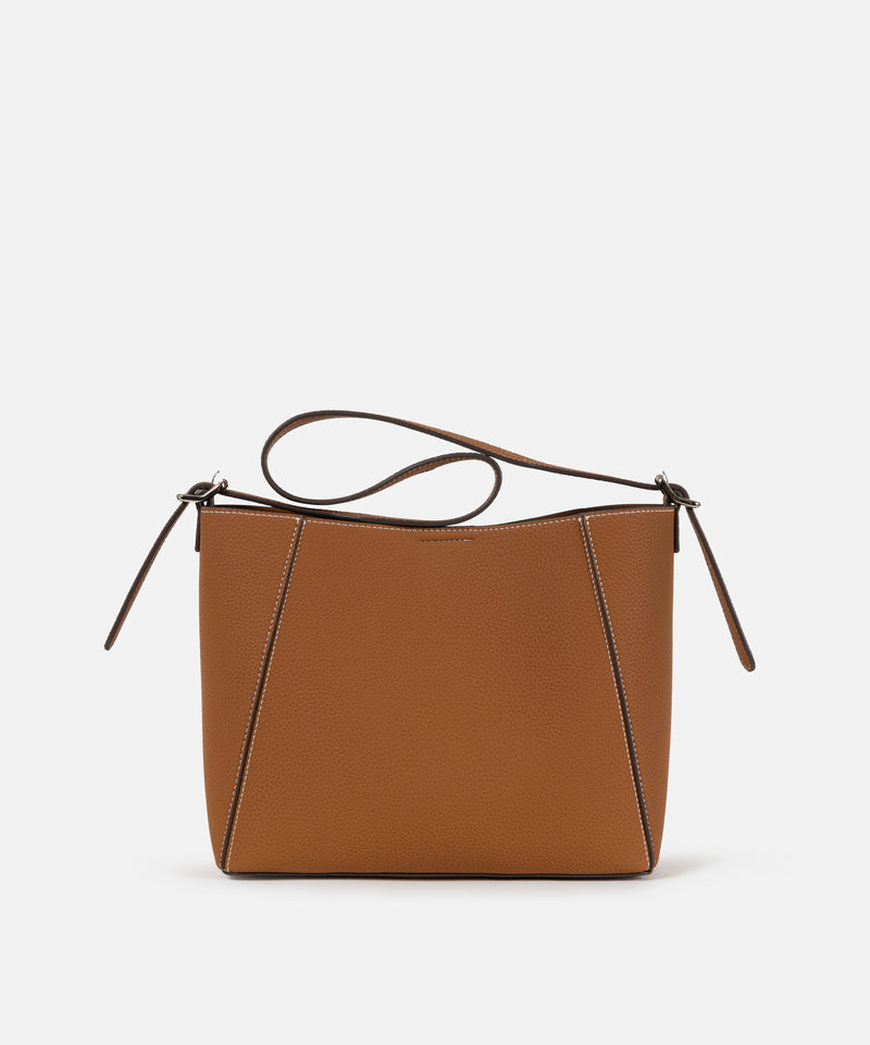 Ipekyol Bucket Bag With Scarf Brown