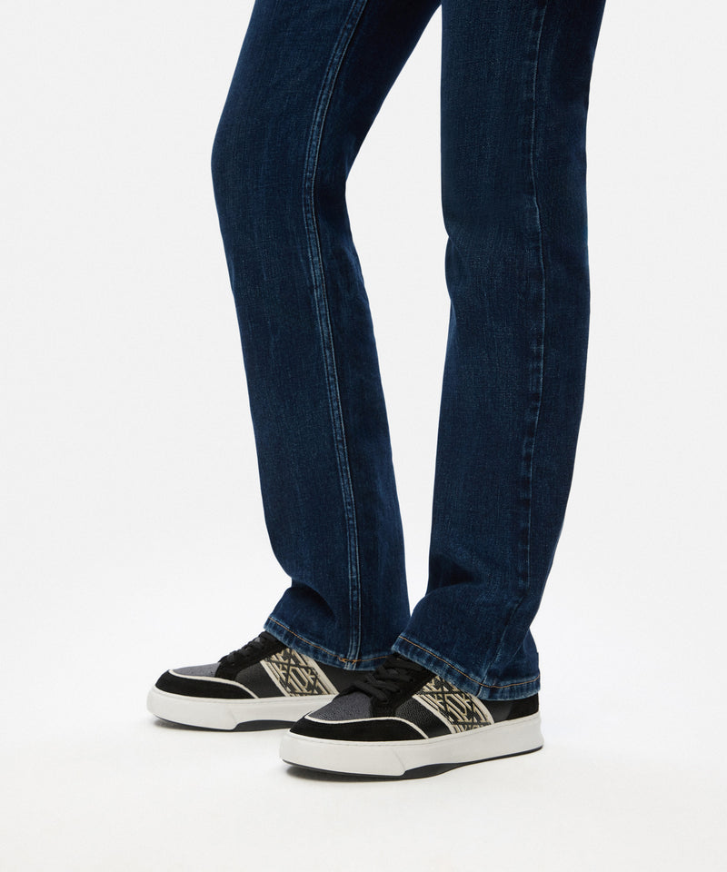 Ipekyol Monogram Print Sneakers Black