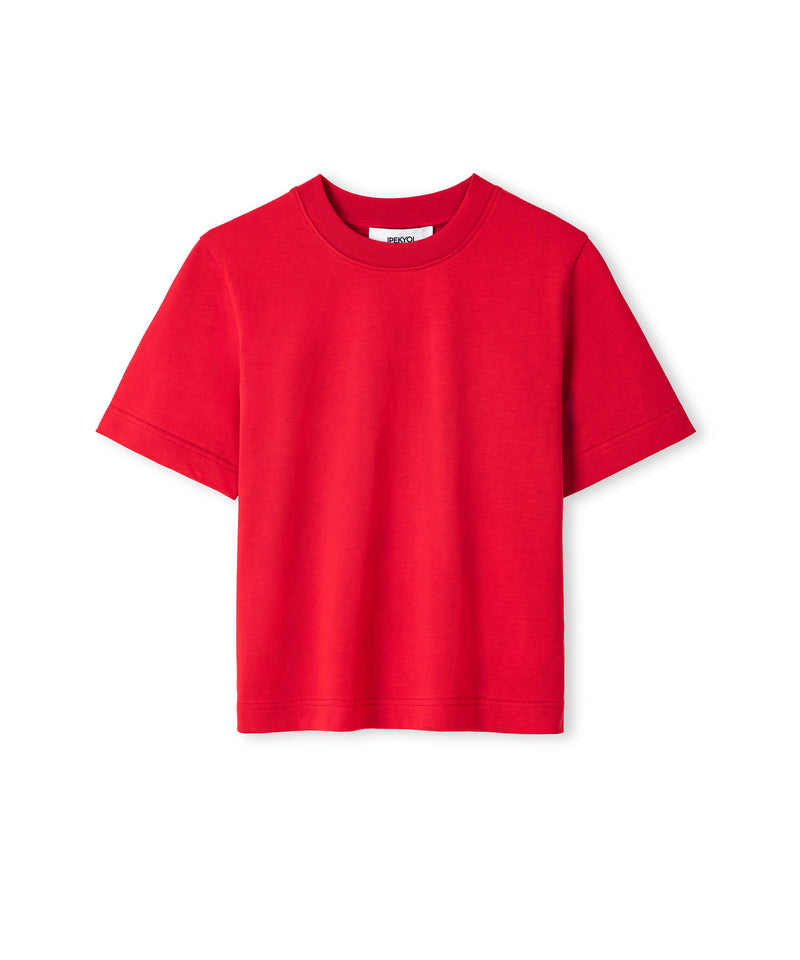 Ipekyol Basic Slim Fit T-Shirt Red