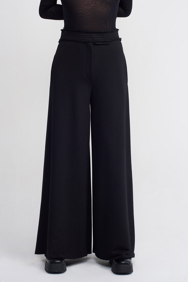 Nu Loose Comfortable Trousers Black