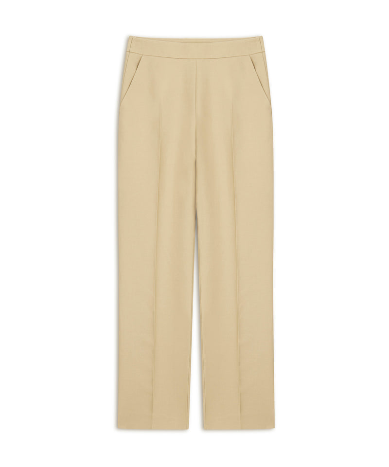 Machka Cigarette Fit Trousers Stone