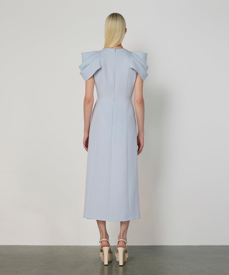 Machka Embellished Dress Light Blue