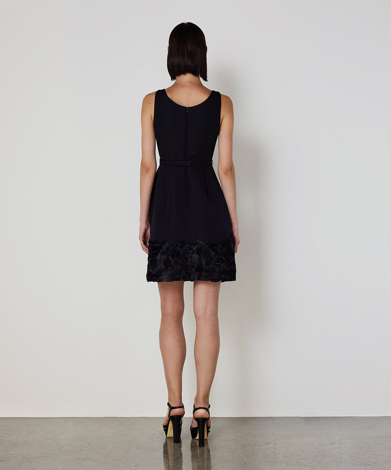 Machka Embellished Mini Dress Black