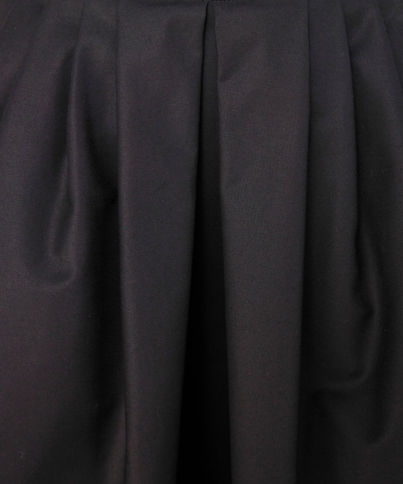 Machka Pleated Midi Skirt Black