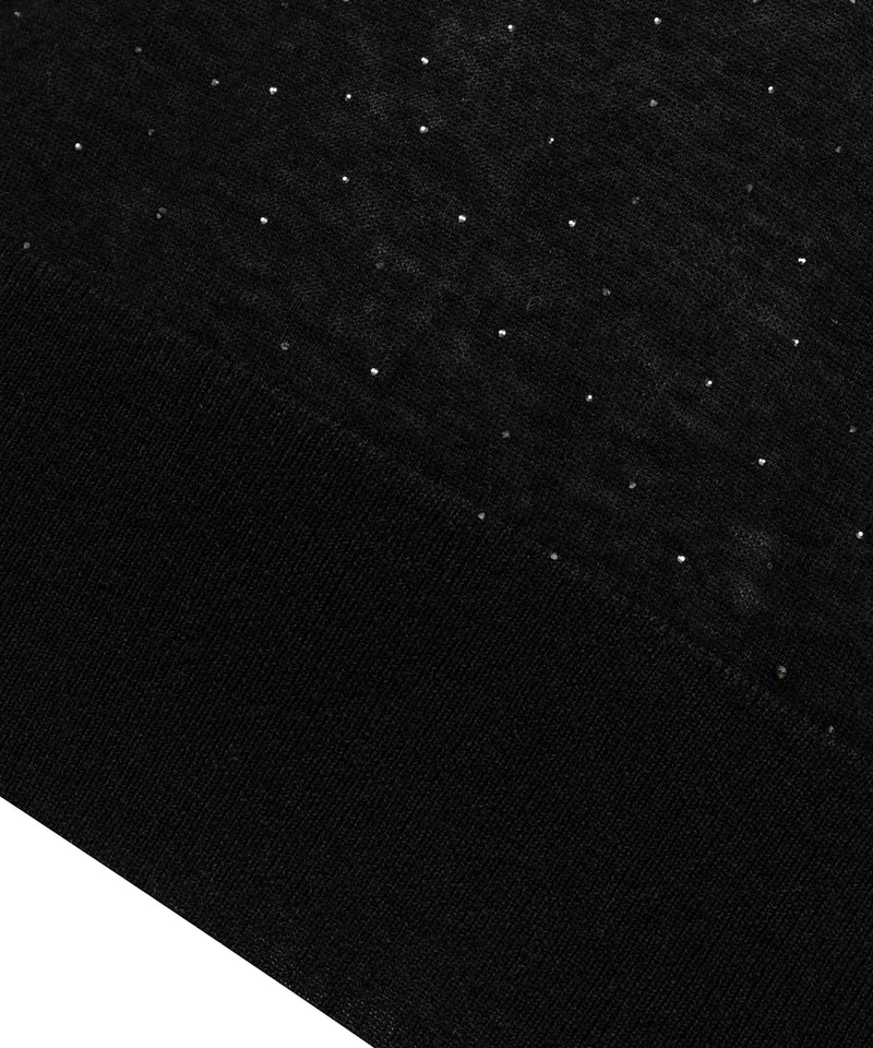 Machka Hotfix Print Knit Black