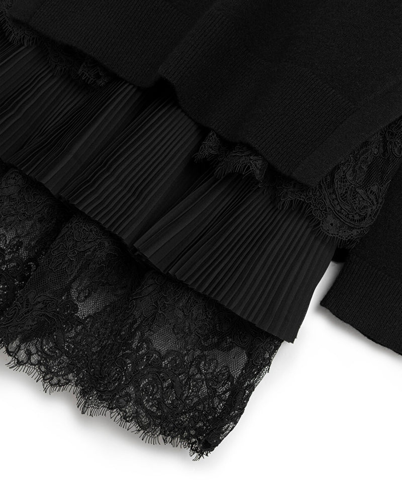 Machka Two-Piece-Look Knit Black