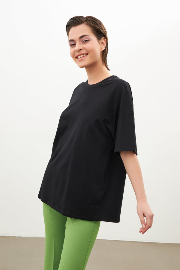 Setre Short Sleeve Basic T-Shirt Black