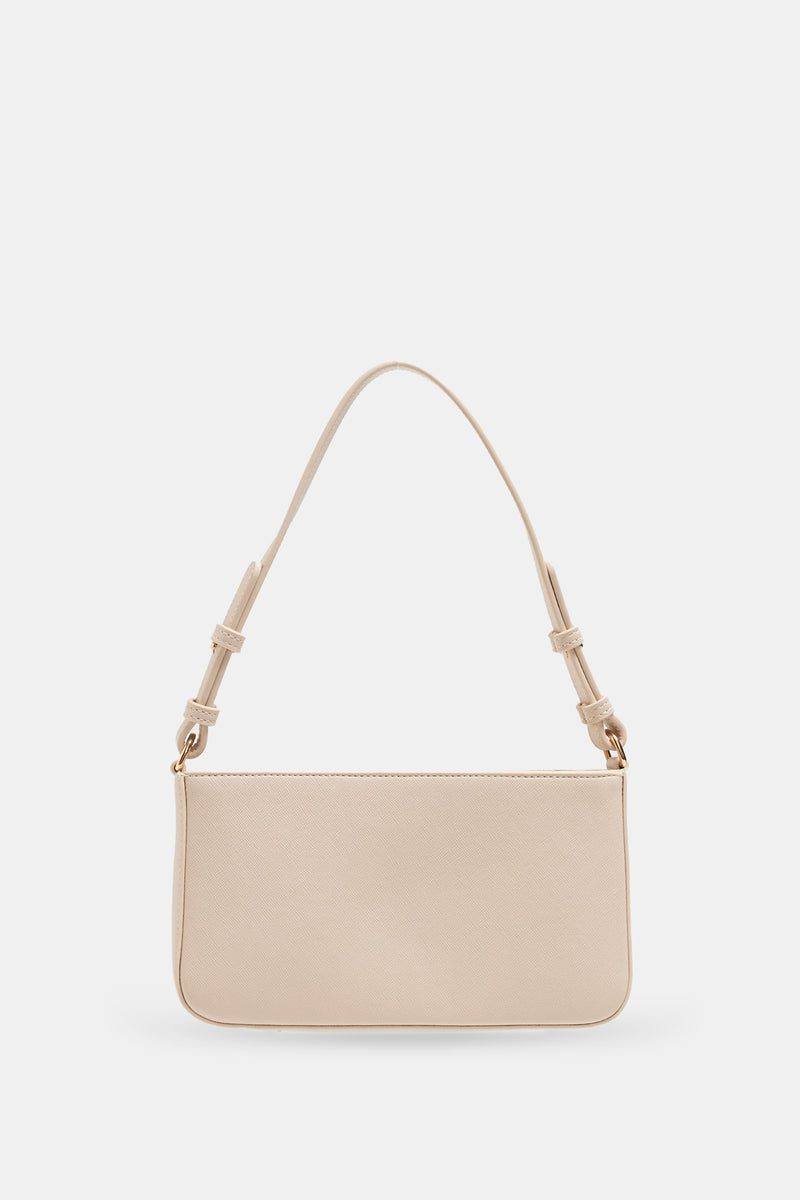 Setre Shoulder Bag With Belt Detail Light Beige