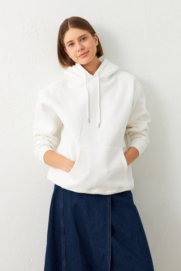 Setre Long Sleeve Sweatshirt Ecru