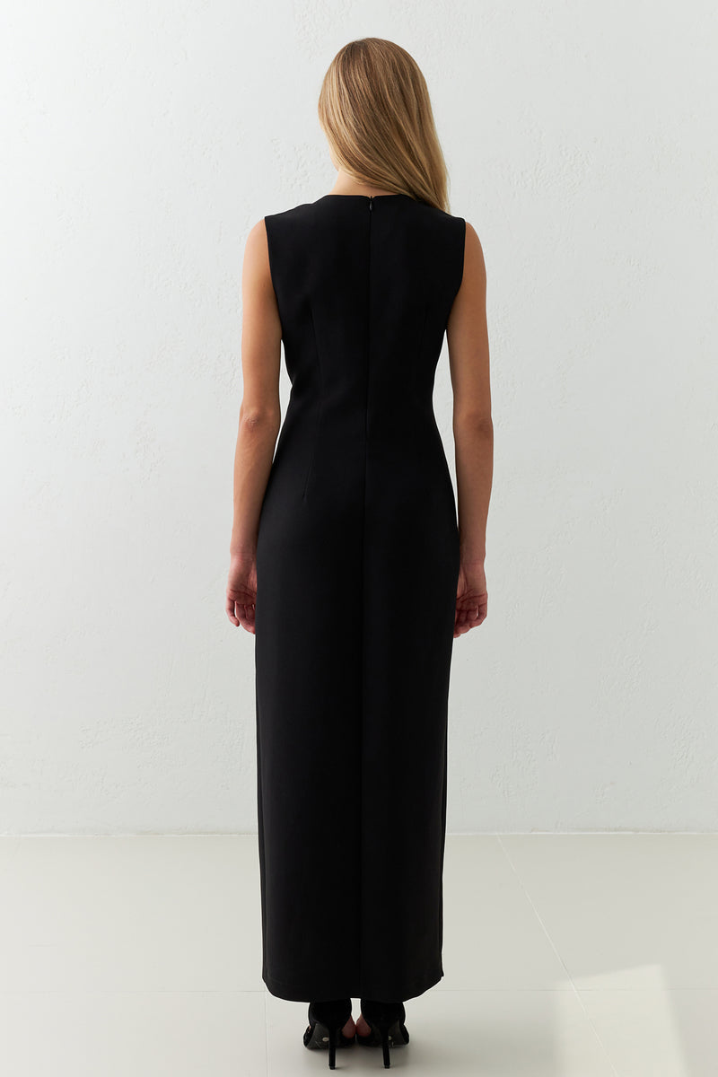 Setre Sleeveless Maxi Dress Black