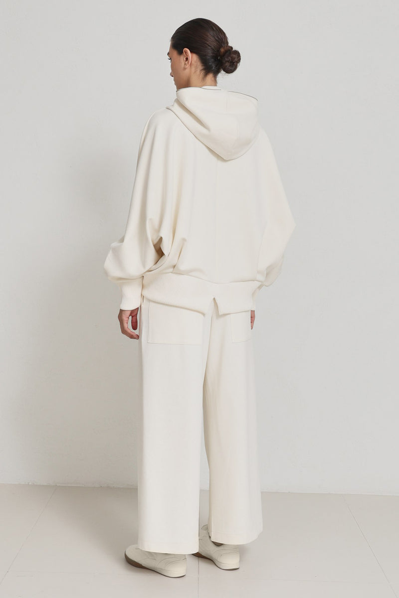 Setre Oversized Crew Neck Sweatshirt Ecru