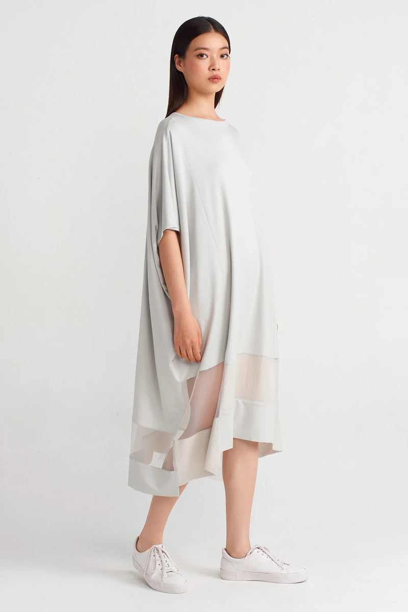 Nu Fabric Block Dress Ice