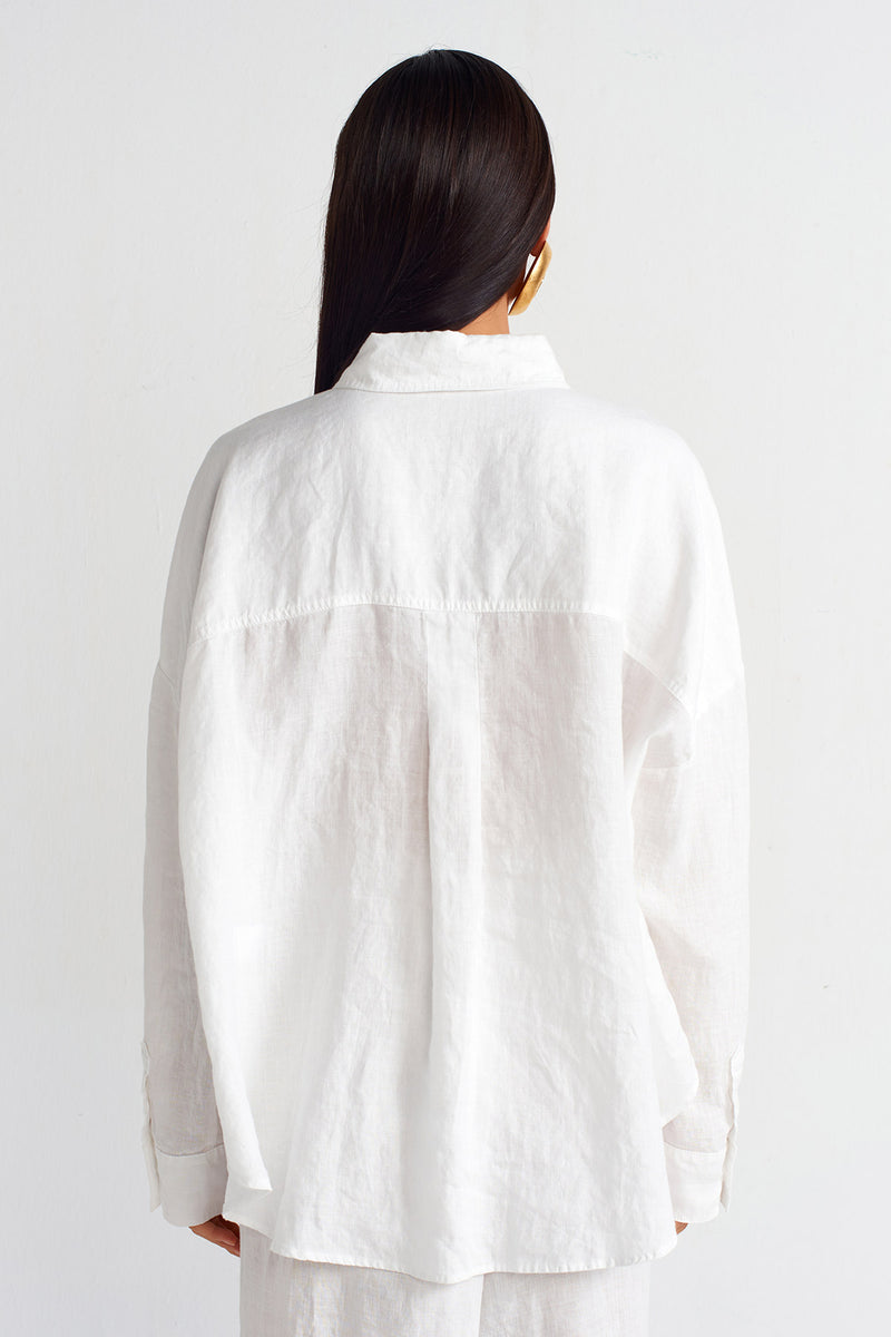 Nu Linen Shirt Off White