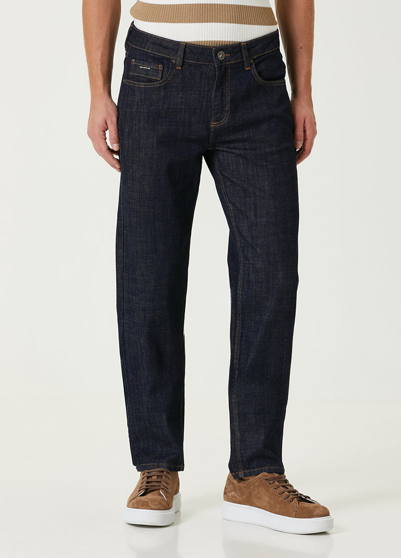 Beymen Club Denim Straight Fit Trousers Indigo