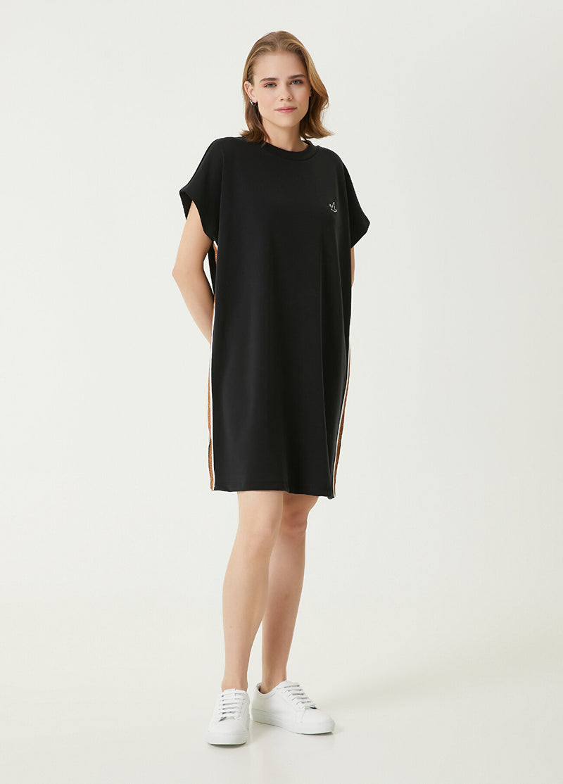 Beymen Club Sleeveless Modal Mini Dress Black