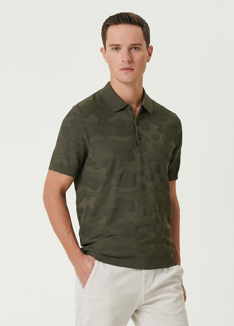 Beymen Club Men Polo Shirt Knitwear Khaki