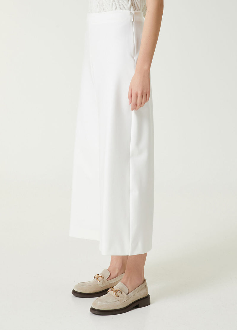 Beymen Club Wide-Leg Trousers Off White