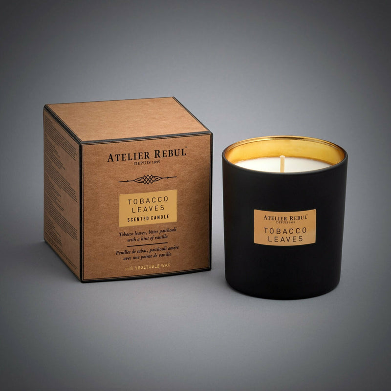 ATELIER REBUL TOBACCO LEAVES SCENTED CANDLE 210GR