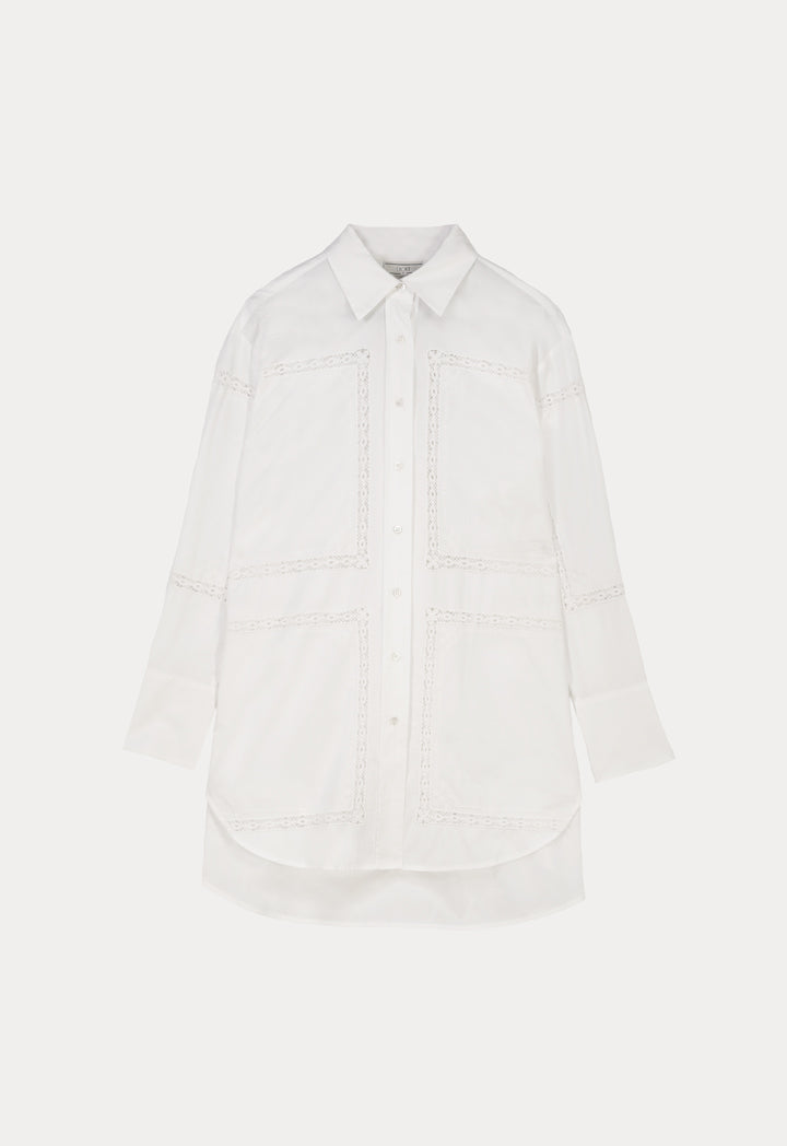Choice Relaxed Fit Shirt Off White
