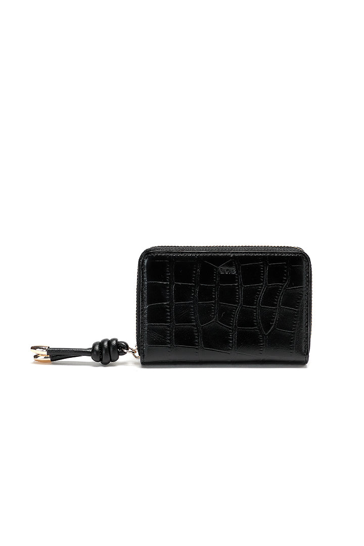 Choice Textured Multiple Card Slots Wallet Black