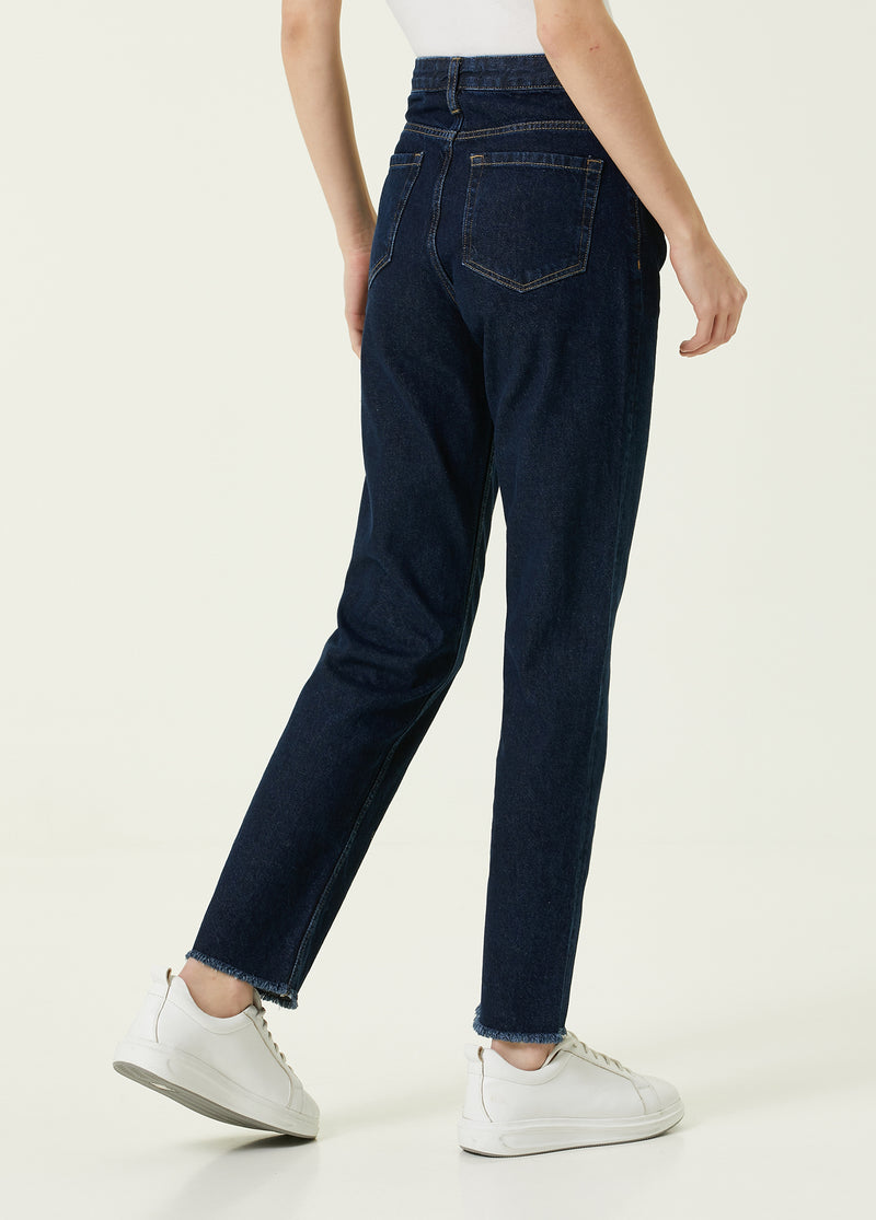 Beymen Collection Piping Detail Trouser Blue