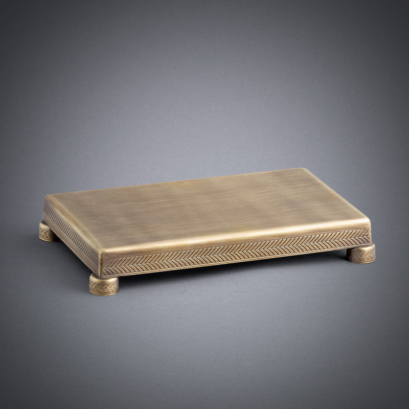ATELIER REBUL DECORATIVE TRAY BRONZE