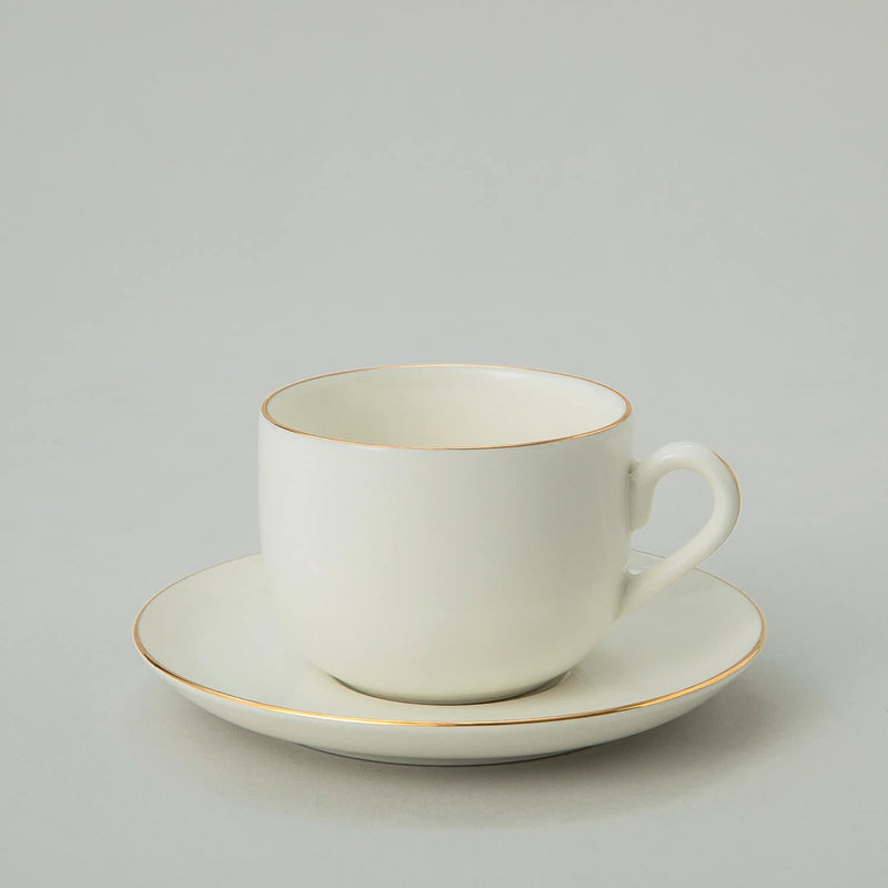 Chakra Carine Gold Tea Cup & Saucer Standard