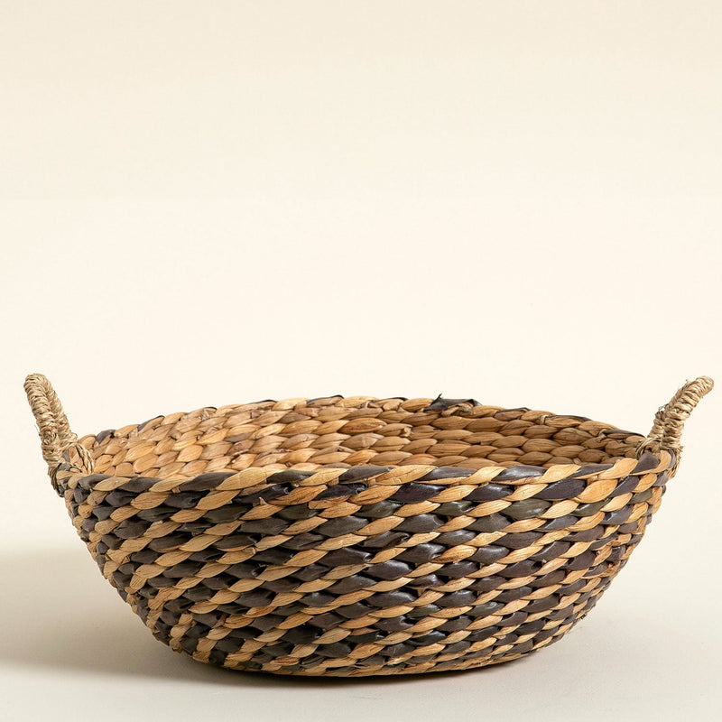 Chakra Grace Basket L Natural/Black