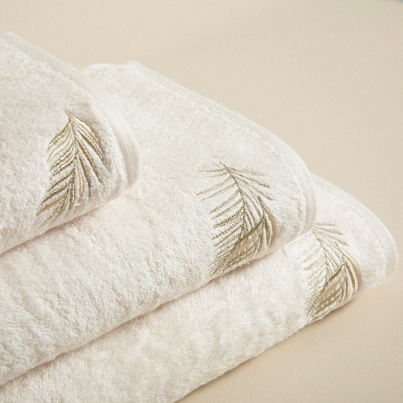 Chakra Denisse Towel 50X90 cm Ecru