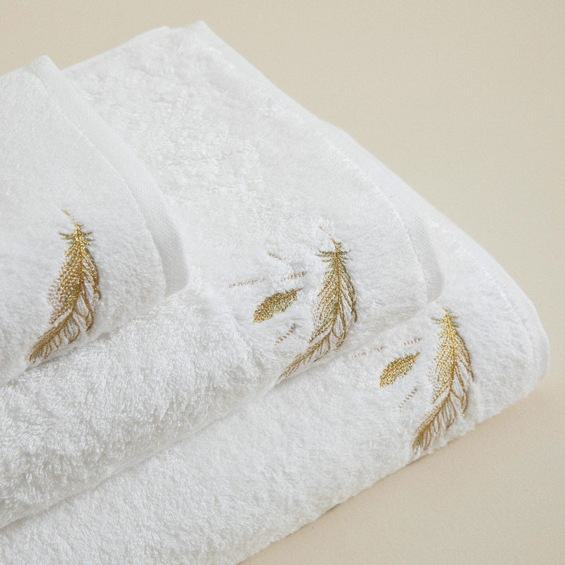 Chakra Fabianna Towel 50X90 cm White