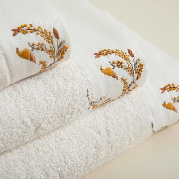 Chakra Alface Towel 50X90 cm Ecru