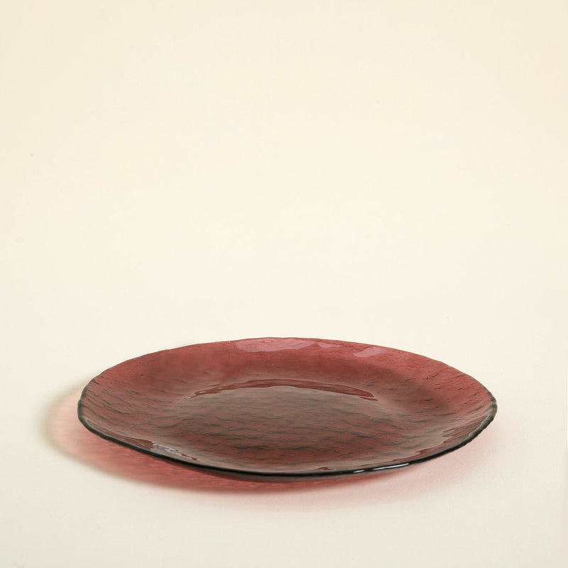 Chakra Dune Plate 28 Cm Bordoux