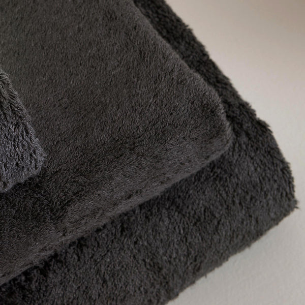 Chakra Solid Towel 50X90 cm Anthracite