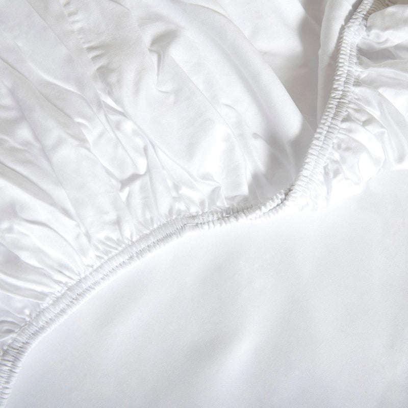 Chakra Alana Elastic Linen 180X200 cm  White