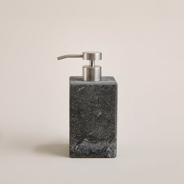Chakra Turke Soap Dispenser 7.5X7.5X16.6Cm Dark Grey