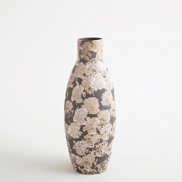 Chakra Oligon Vase 44Cm Grey