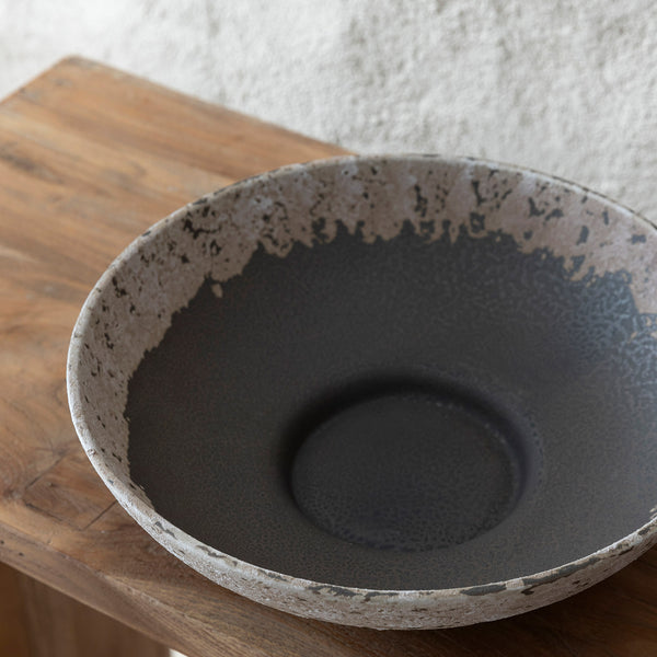 Chakra Oligon Decorative Bowl Grey